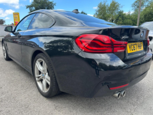 2017 BMW 4 Series 3.0 435d M Sport Auto Xdrive Euro 6 (s/s) 2dr in Black — image 4