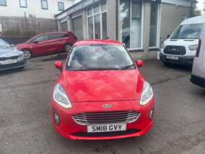 2018 Ford Fiesta 1.1 Ti-Vct Zetec Hatchback 3dr Petrol Manual Euro 6 (s/s) (85 Ps) in Red — image 2