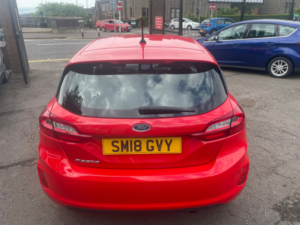 2018 Ford Fiesta 1.1 Ti-Vct Zetec Hatchback 3dr Petrol Manual Euro 6 (s/s) (85 Ps) in Red — image 5