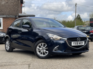 2018 Mazda Mazda2 1.5 Skyactiv-G Se-L in Blue — image 3