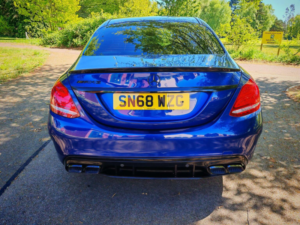 2018 Mercedes-Benz C Class 2.1 C220d Amg Line G-Tronic+ Euro 6 (s/s) 4dr in Blue — image 5