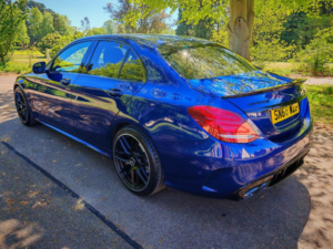 2018 Mercedes-Benz C Class 2.1 C220d Amg Line G-Tronic+ Euro 6 (s/s) 4dr in Blue — image 6