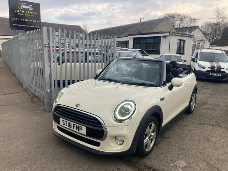 2018 MINI Convertible 1.5 Cooper Convertible in White — image 1