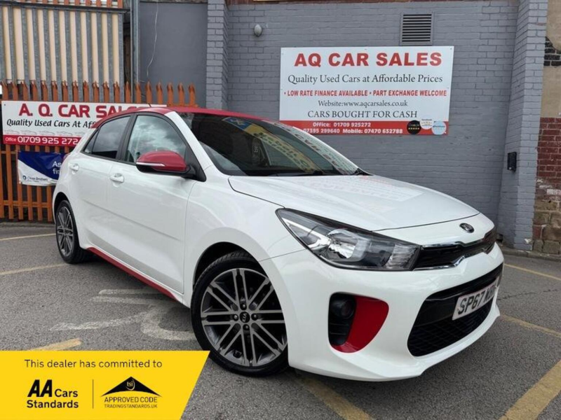 2017 Kia Rio 1.25 Pulse Euro 6 (s/s) 5dr in White — image 1