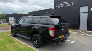 2018 Ford Ranger 2.2 Tdci Black Edition Auto 4WD Euro 6 4dr in Black — image 2