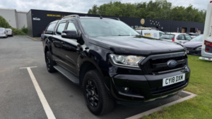 2018 Ford Ranger 2.2 Tdci Black Edition Auto 4WD Euro 6 4dr in Black — image 5
