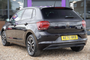 2021 Volkswagen Polo 1.0 Evo United Euro 6 (s/s) 5dr in Black — image 2