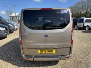 2019 Ford Tourneo Custom Wheelchair Accessible Vehicle Wav 2.0 310 Ecoblue Titanium in Silver — image 4