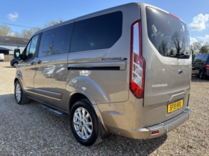 2019 Ford Tourneo Custom Wheelchair Accessible Vehicle Wav 2.0 310 Ecoblue Titanium in Silver — image 5