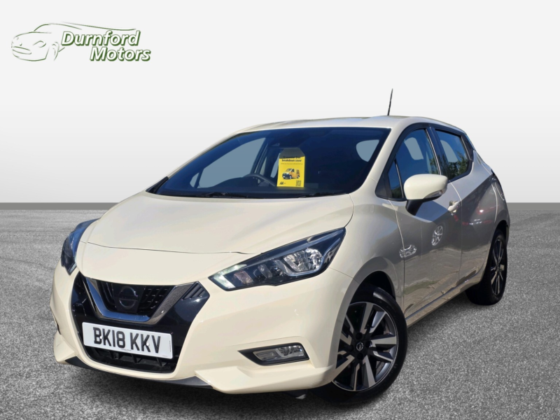 2018 Nissan Micra 1.0 Acenta in White — image 1
