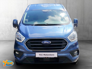 2022 Ford Transit Custom 2.0 300 Ecoblue Limited Panel Van 5dr Diesel Auto L1 H2 Euro 6 (130 Ps) in Blue — image 2