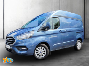 2022 Ford Transit Custom 2.0 300 Ecoblue Limited Panel Van 5dr Diesel Auto L1 H2 Euro 6 (130 Ps) in Blue — image 3