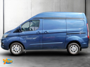 2022 Ford Transit Custom 2.0 300 Ecoblue Limited Panel Van 5dr Diesel Auto L1 H2 Euro 6 (130 Ps) in Blue — image 4