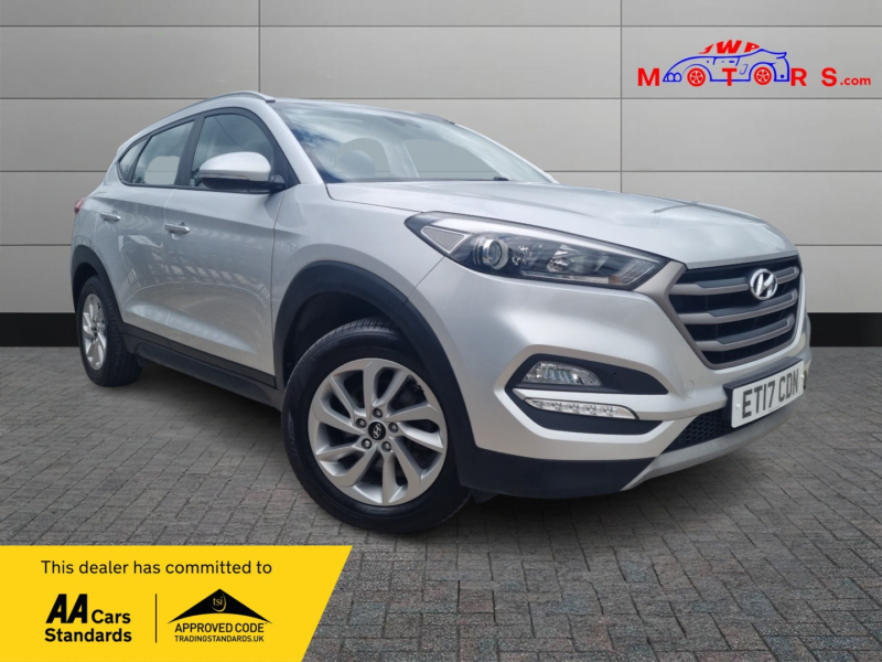 2017 Hyundai Tucson 1.6 Tucson Se Nav 1.6 Gdi 132ps Bd No Aa in Silver — image 1