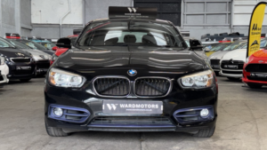 2016 BMW 1 Series 2.0 118d Sport Diesel Black 5dr Cruise+satnav+low Tax+7 Stamps in Black — image 2