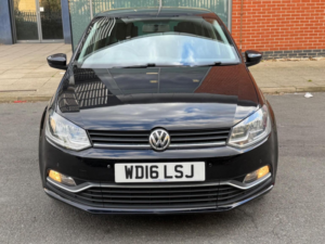 2016 Volkswagen Polo 1.2 Tsi Bluemotion Tech Match Euro 6 (s/s) 5dr in Black — image 2