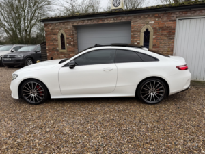 2018 Mercedes-Benz E Class 2.0 E220d Amg Line in White — image 4