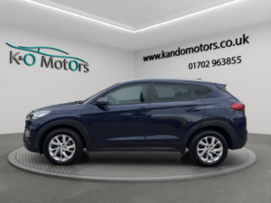 2019 Hyundai Tucson 1.6 T-Gdi Se Nav Dct Euro 6 (s/s) 5dr in Blue — image 3