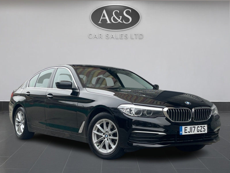 2017 BMW 5 Series 2.0 520d Se Saloon in Black — image 1