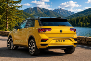 2018 Volkswagen T-Roc 1.5 Tsi Evo R-Line DSG Euro 6 (s/s) 5dr in Yellow — image 2