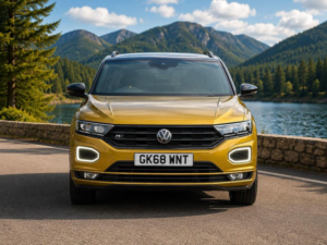 2018 Volkswagen T-Roc 1.5 Tsi Evo R-Line DSG Euro 6 (s/s) 5dr in Yellow — image 3