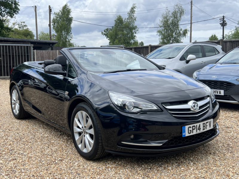 2014 Vauxhall Cascada 1.6 T 16v Elite in Black — image 1
