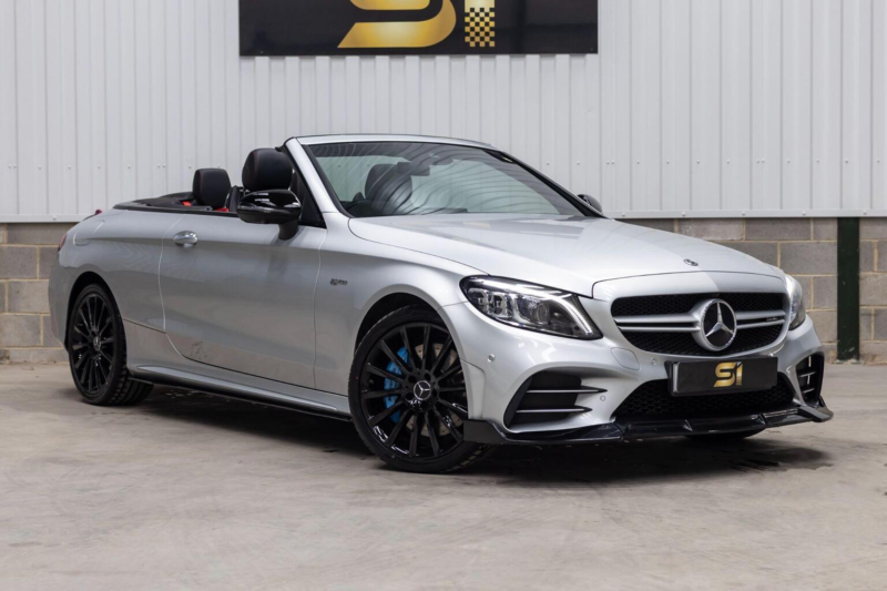 2019 Mercedes-Benz C Class 3.0 C43 V6 Amg (premium Plus) Cabriolet G-Tronic+ 4matic Euro 6 (s/s) 2dr in Silver — image 1