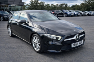 2018 Mercedes-Benz A Class 1.5 A180d Sport (executive) 7g-Dct Euro 6 (s/s) 5dr in Black — image 3