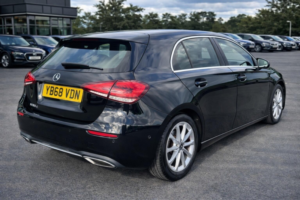 2018 Mercedes-Benz A Class 1.5 A180d Sport (executive) 7g-Dct Euro 6 (s/s) 5dr in Black — image 4