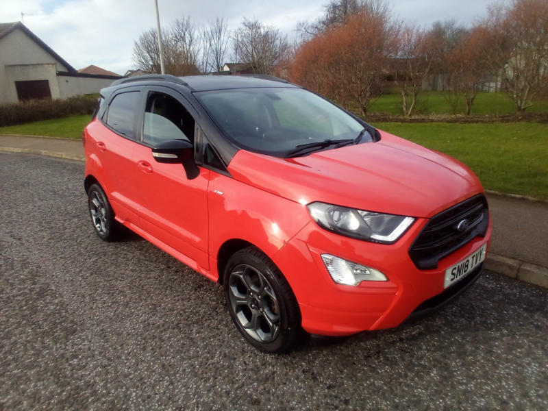 2018 Ford Ecosport St-Line 1.0 T Eco in Red — image 1
