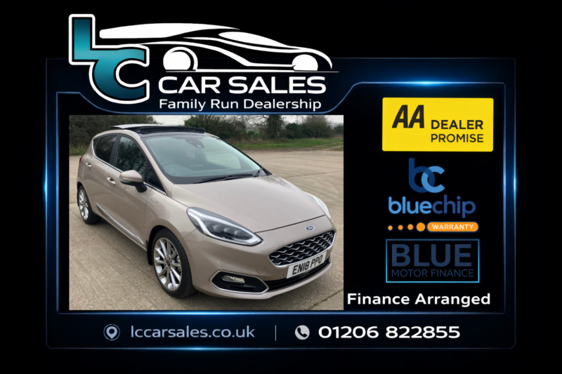2018 Ford Fiesta 1.0 T Ecoboost Vignale in Beige — image 1
