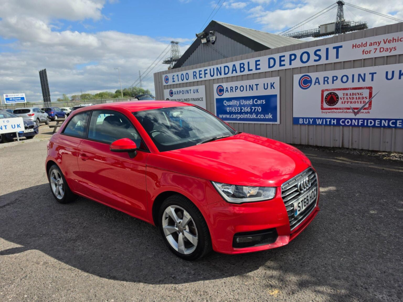 2015 Audi A1 1.6 Tdi Sport Euro 6 (s/s) 3dr in Red — image 1