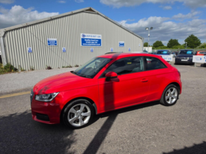 2015 Audi A1 1.6 Tdi Sport Euro 6 (s/s) 3dr in Red — image 3
