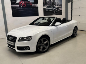 2011 Audi A5 Cabriolet 2.0 Tfsi S Line Euro 5 (s/s) 2dr in White — image 2