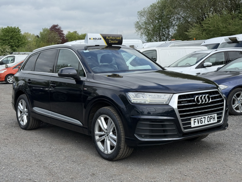 2017 Audi Q7 3.0 Tdi V6 S Line in Blue — image 1