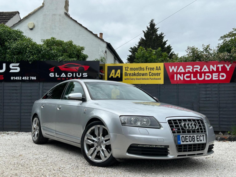 2008 Audi S6 Saloon 5.2 Quattro 4dr in Silver — image 1