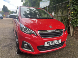 2016 Peugeot 108 1.2 Puretech Allure in Red — image 2
