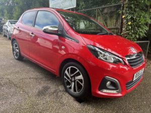 2016 Peugeot 108 1.2 Puretech Allure in Red — image 3