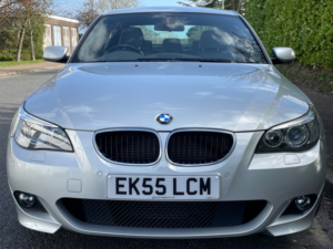 2005 BMW 5 Series 535d (268bhp) M Sport 4dr Auto (55) Reg in Silver — image 2