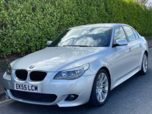 2005 BMW 5 Series 535d (268bhp) M Sport 4dr Auto (55) Reg in Silver — image 3