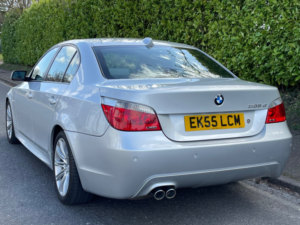 2005 BMW 5 Series 535d (268bhp) M Sport 4dr Auto (55) Reg in Silver — image 4