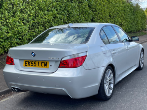 2005 BMW 5 Series 535d (268bhp) M Sport 4dr Auto (55) Reg in Silver — image 6
