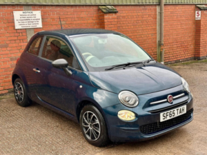 2016 Fiat 500 1.2 Pop Euro 6 (s/s) 3dr in Blue — image 2