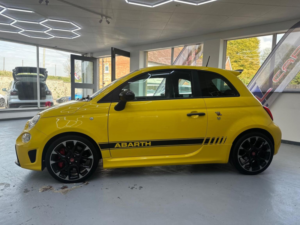 2017 Abarth 595 1.4 T-Jet Competizione Euro 6 3dr in Yellow — image 2