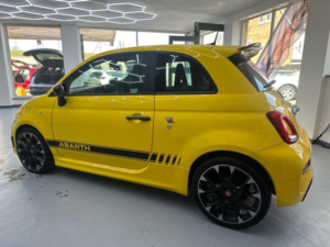2017 Abarth 595 1.4 T-Jet Competizione Euro 6 3dr in Yellow — image 3
