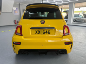 2017 Abarth 595 1.4 T-Jet Competizione Euro 6 3dr in Yellow — image 5