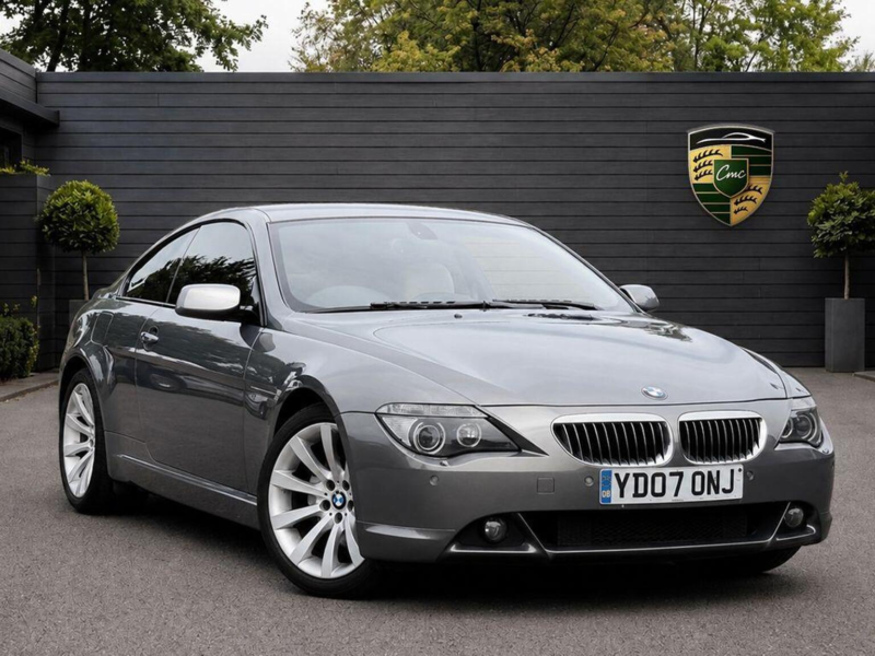 2007 BMW 6 Series 4.8 650i V8 Sport Auto Euro 4 2dr in Grey — image 1