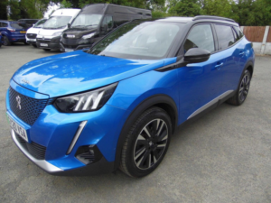 2020 Peugeot E-2008 50kwh Gt Line Auto 5dr in Blue — image 3