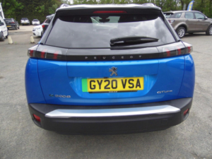 2020 Peugeot E-2008 50kwh Gt Line Auto 5dr in Blue — image 5