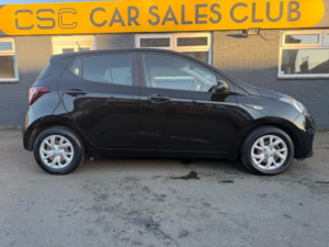 2016 Hyundai I10 1.0 Blue Drive Se Euro 6 (s/s) 5dr in Black — image 3